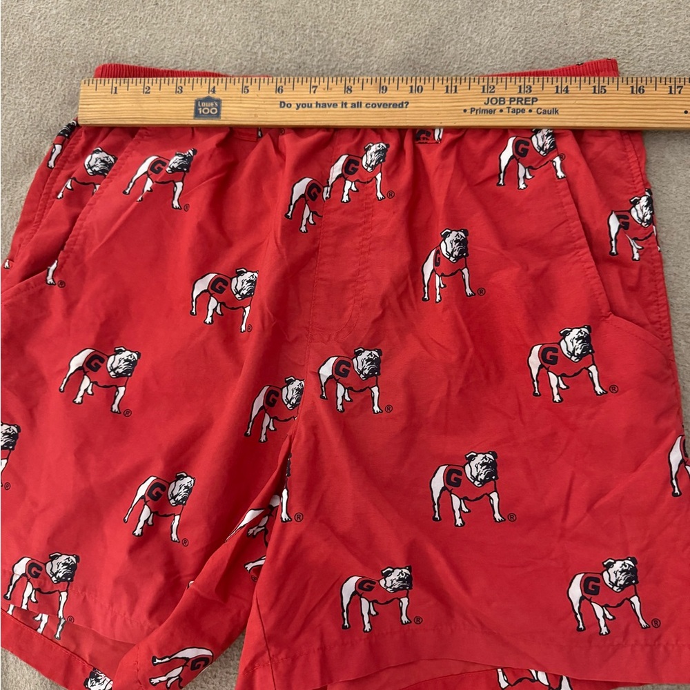 Columbia Georgia Bulldogs Mens Medium PFG Shorts Hybrid Backcast II Red NCAA - Picture 8 of 13